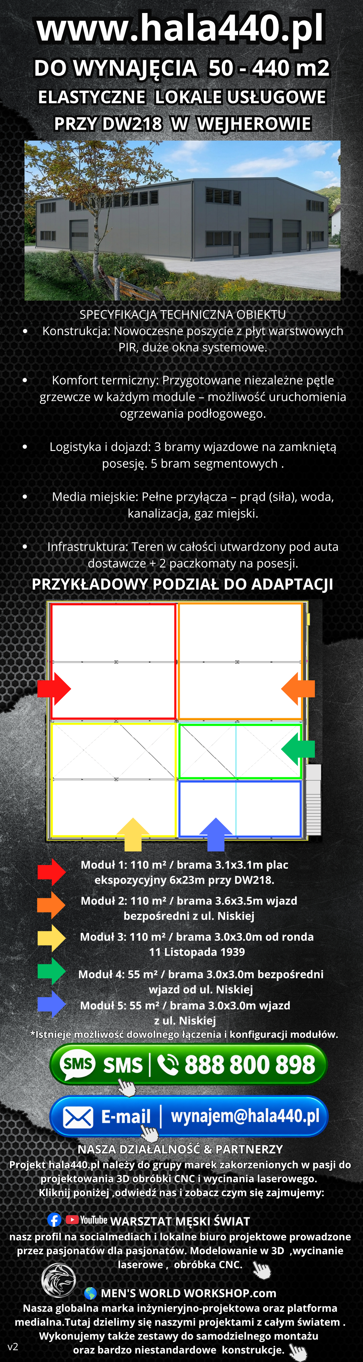 hala440.pl - Oferta Wynajmu